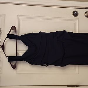 Bill Levkoff 1710 midnight navy bridesmaid dress size 12